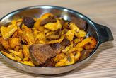 Appetizer “Merakliisko”
(beaf tongue, beef tripe, mushrooms) 400 gr.