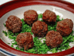 Moroccan veal meatballs with five mezzes cooked in Tajin
450 g
